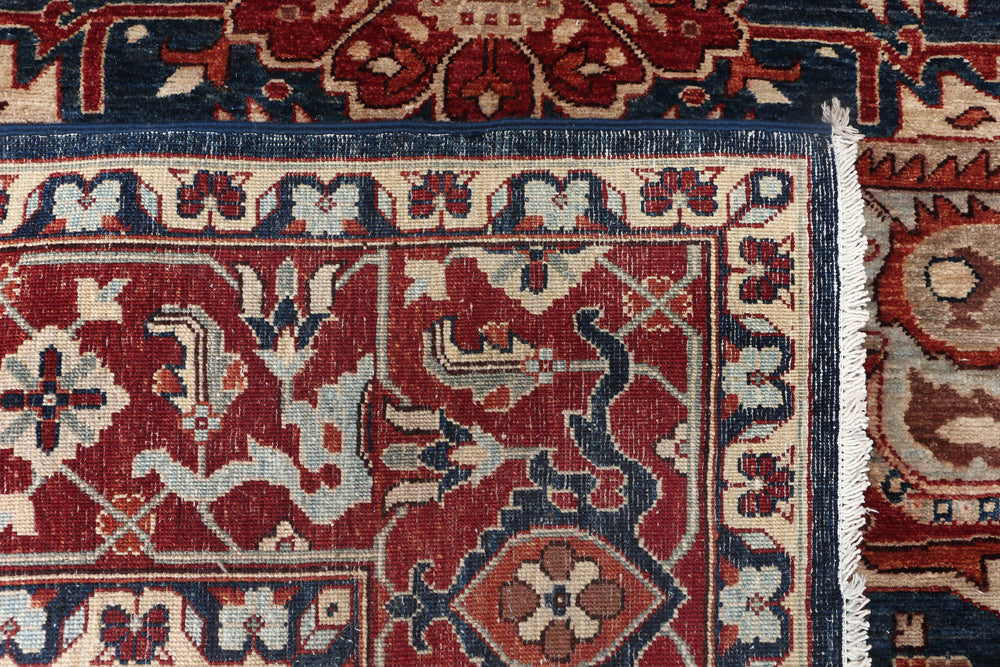 Multi Colored Ziegler 8' 11 x 11' 11 - No. 52550 - ALRUG Rug Store