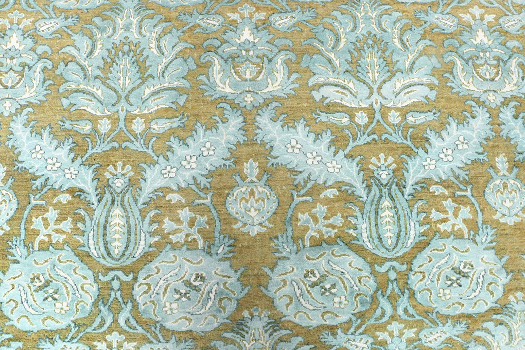 Multi Colored Ikat 8'  11" x 11'  5" - No. QA44175