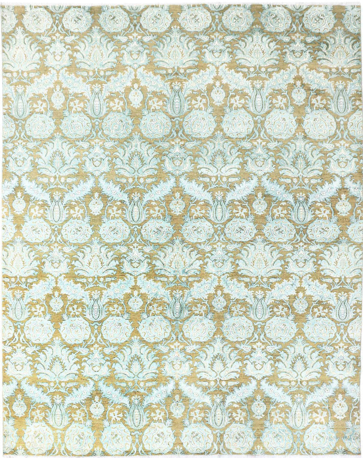 Multi Colored Ikat 8'  11" x 11'  5" - No. QA44175