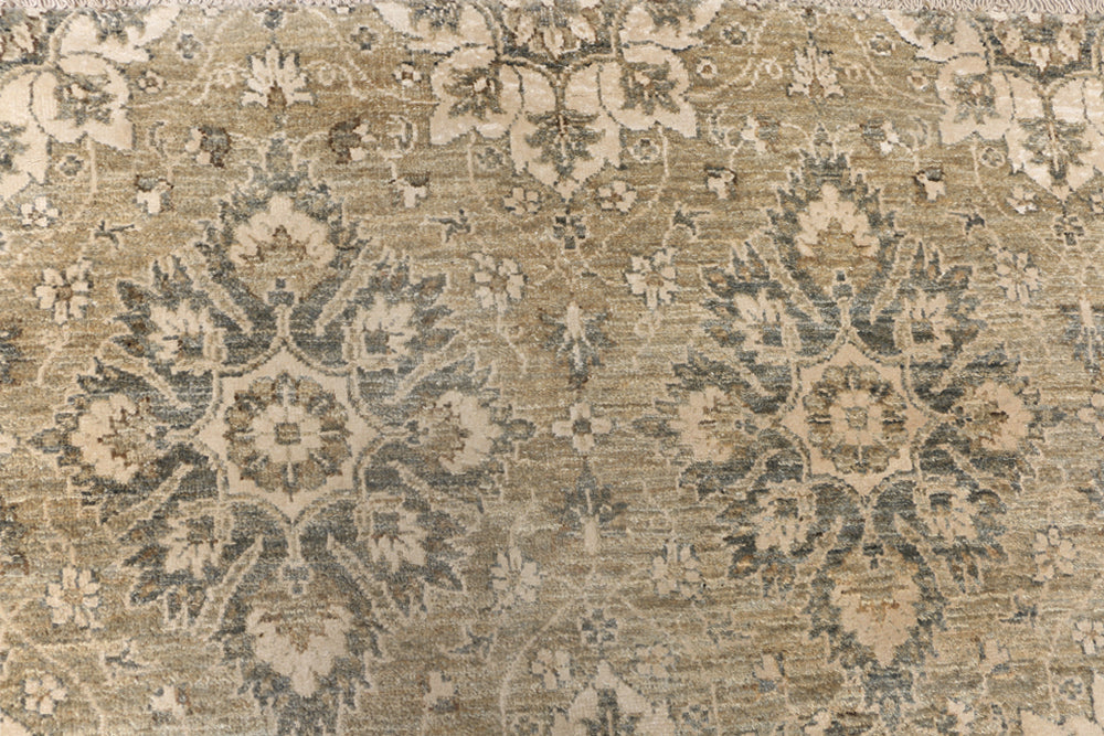 Tan Ikat 8' 10 x 11' 11 - No. 52553 - ALRUG Rug Store