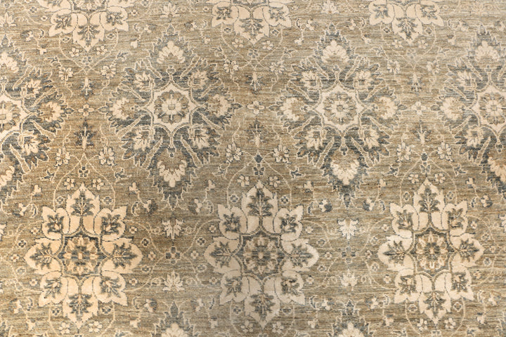 Tan Ikat 8' 10 x 11' 11 - No. 52553 - ALRUG Rug Store