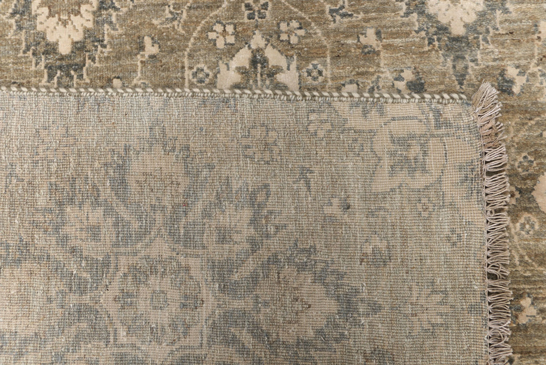 Tan Ikat 8'  10" x 11'  11" - No. QA23329