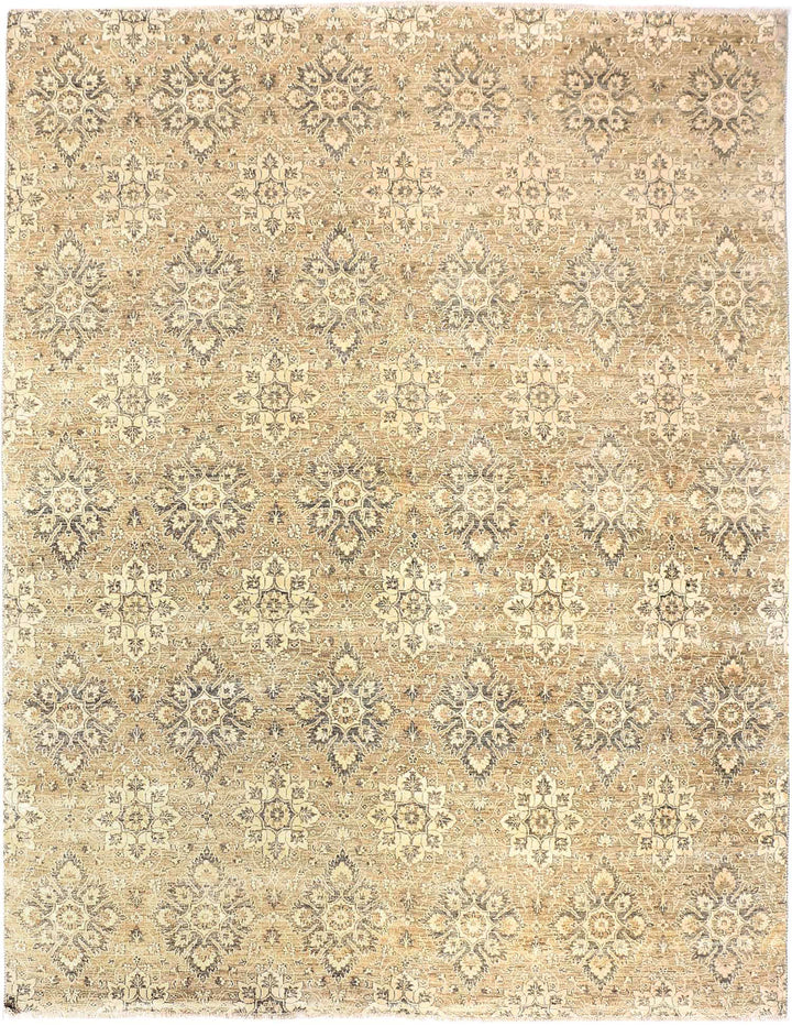 Tan Ikat 8'  10" x 11'  11" - No. QA23329