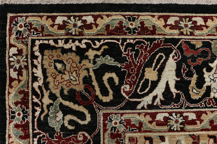 Black Ziegler 9' 1 x 11' 8 - No. 52557 - ALRUG Rug Store