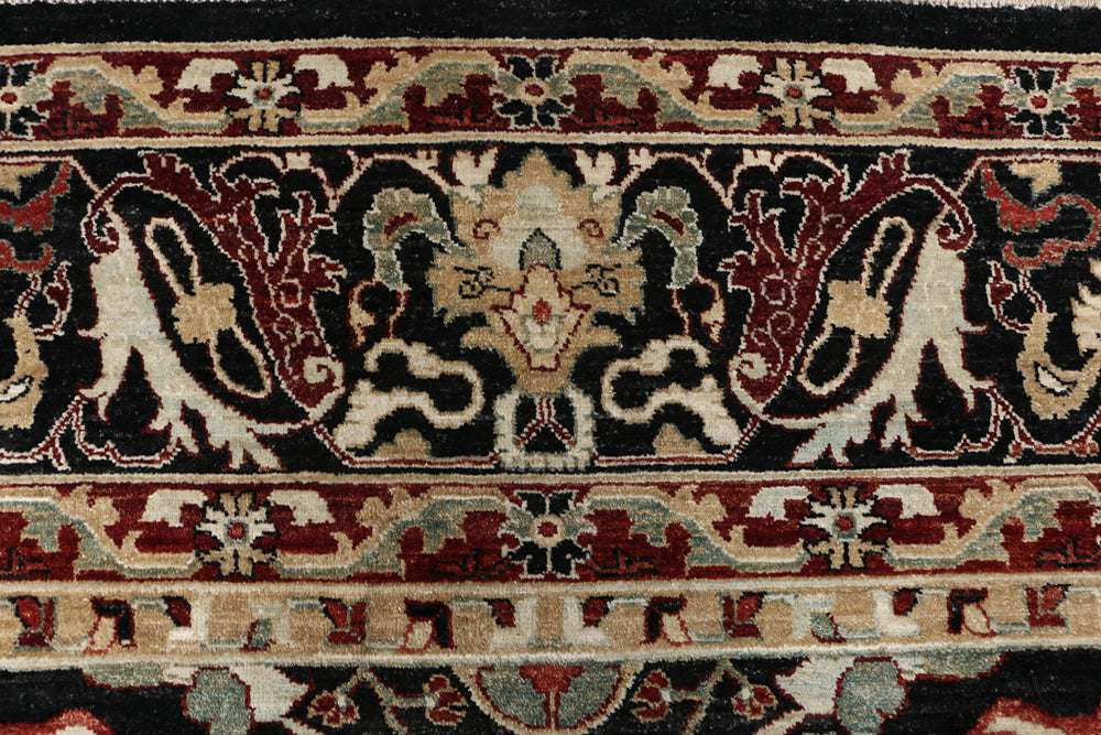 Black Ziegler 9' 1 x 11' 8 - No. 52557 - ALRUG Rug Store