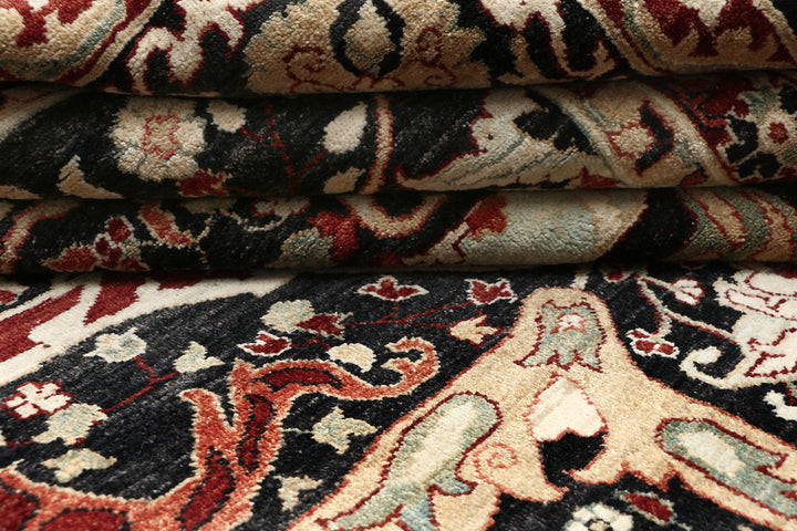 Black Ziegler 9' 1 x 11' 8 - No. 52557 - ALRUG Rug Store