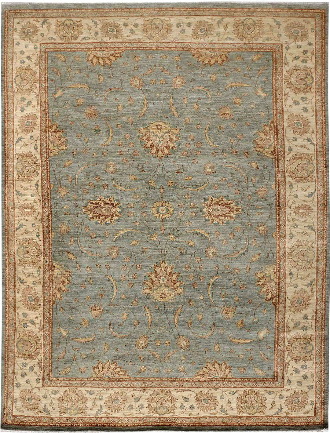 Grey Ziegler 9' 1 x 12' 4 - No. 52565 - ALRUG Rug Store
