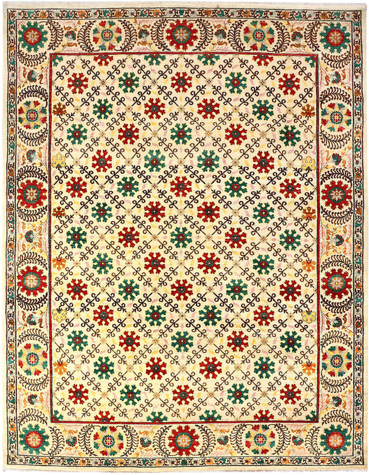 Cornsilk Gabbeh 8' 11 x 11' 9 - No. 52568 - ALRUG Rug Store