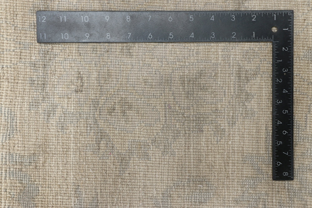 Tan Ikat 8' 11 x 9' 3 - No. 52571 - ALRUG Rug Store