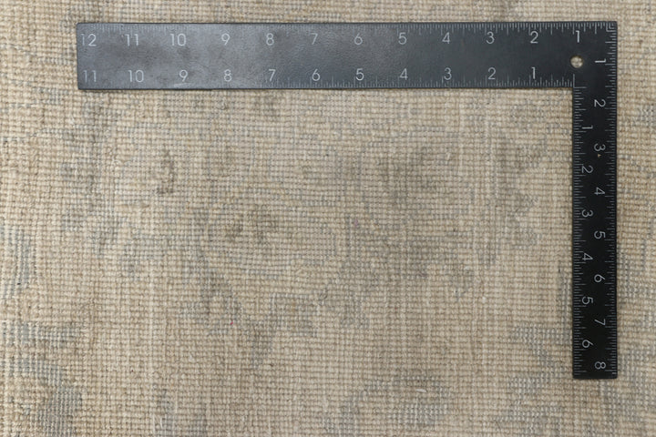 Tan Ikat 8' 11 x 9' 3 - No. 52571 - ALRUG Rug Store