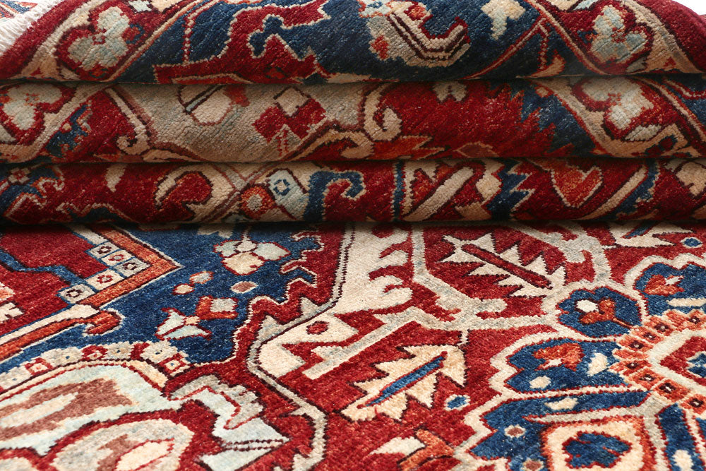 Maroon Oushak 9' x 11' 8 - No. 52573 - ALRUG Rug Store