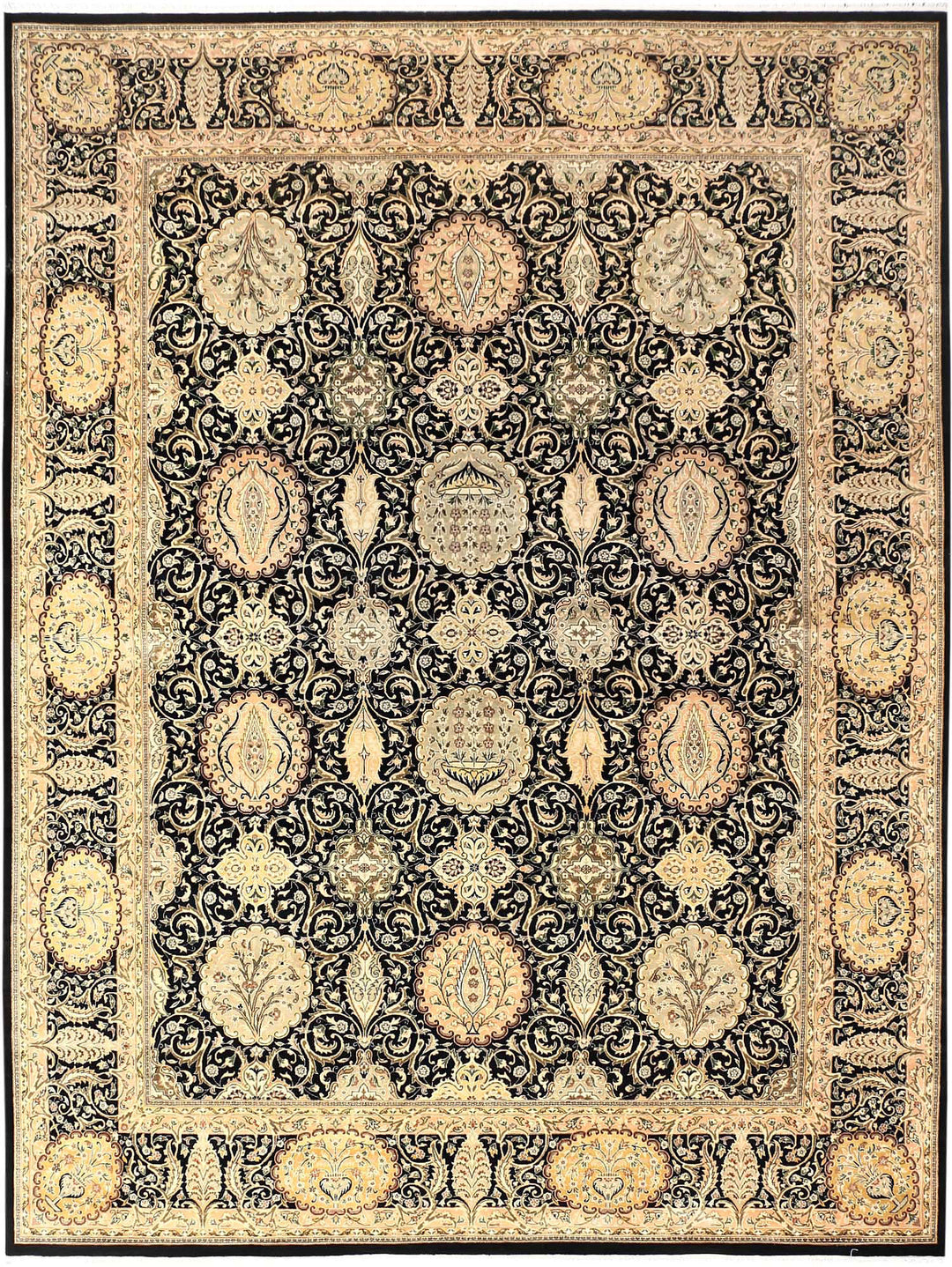 Black Mahal 9' x 11' 11 - No. 52577 - ALRUG Rug Store