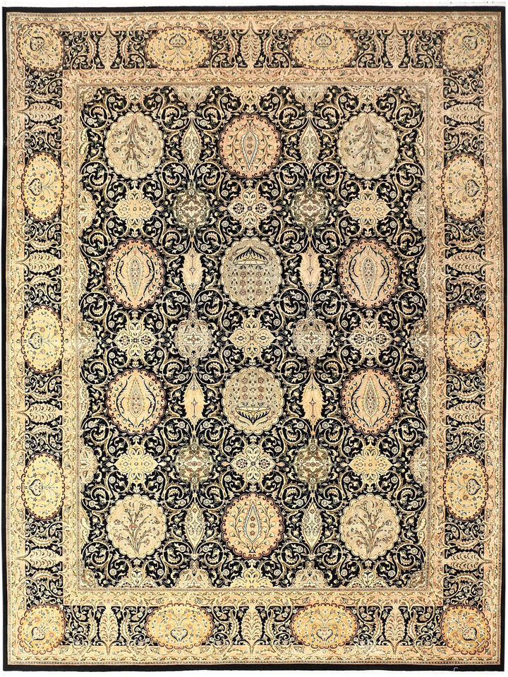 Black Mahal 9' x 11' 11 - No. 52577 - ALRUG Rug Store