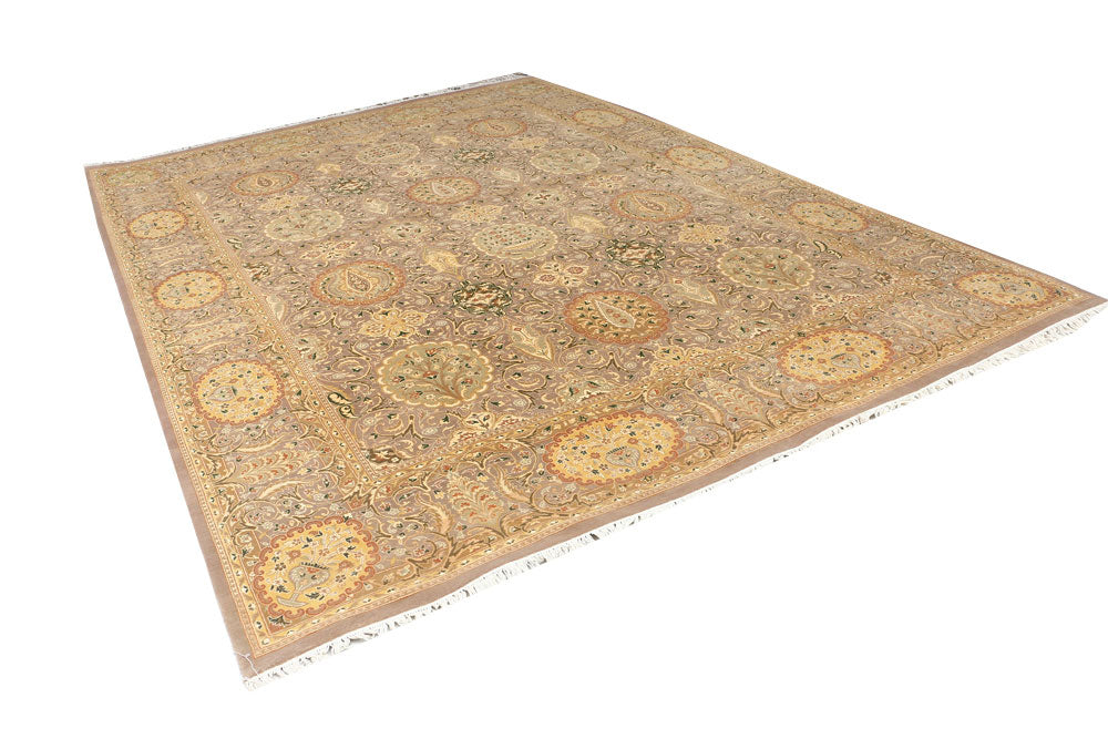 Tan Mahal 9' x 12' 4 - No. 52578 - ALRUG Rug Store