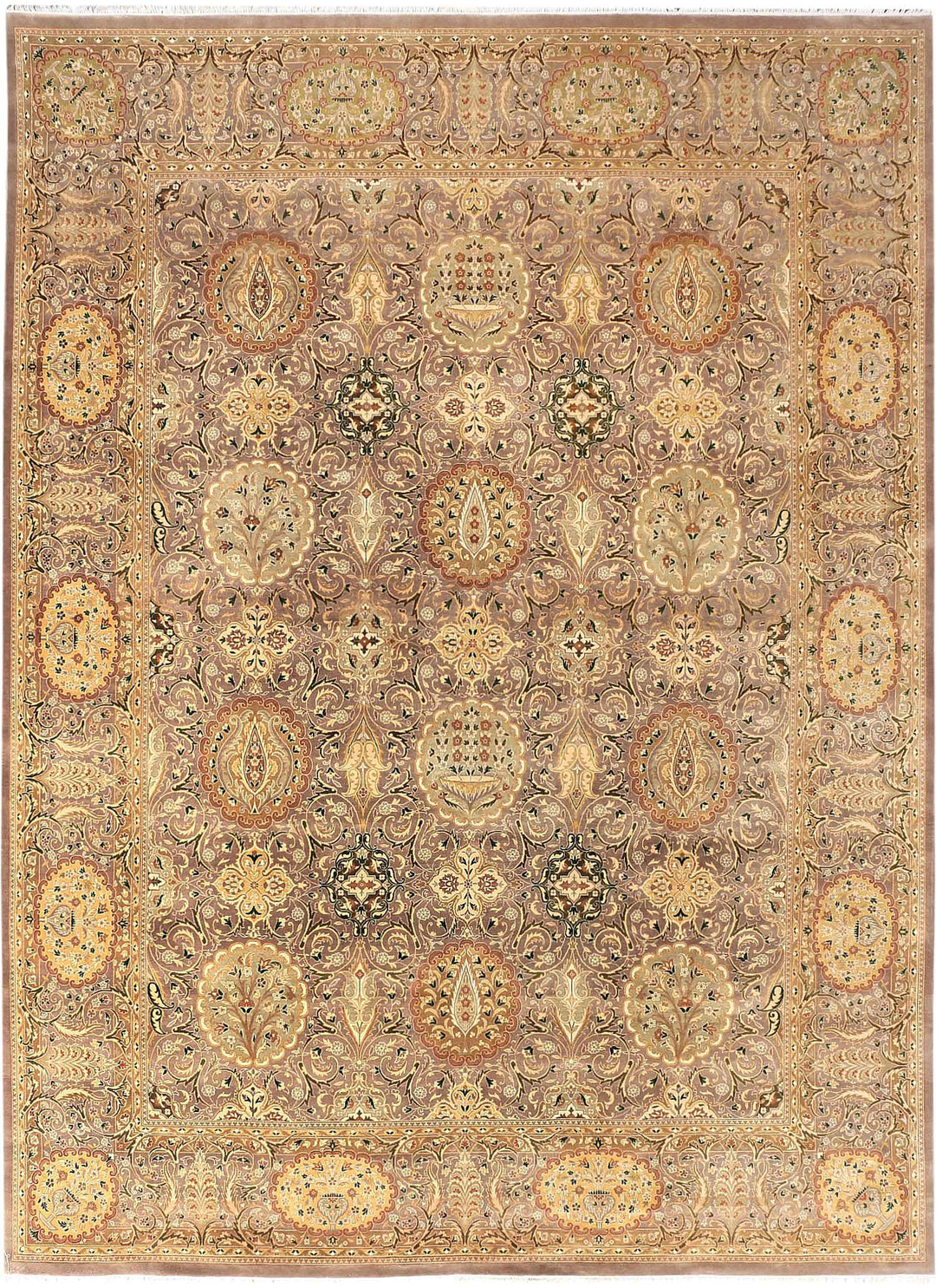 Tan Mahal 9' x 12' 4 - No. 52578 - ALRUG Rug Store
