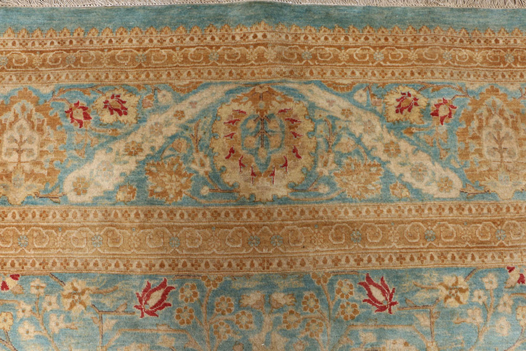 Cadet Blue Mahal 9'  3" x 12'  7" - No. QA83636