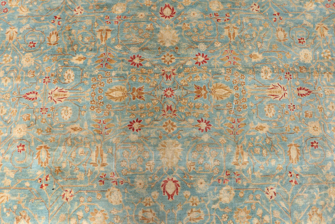 Cadet Blue Mahal 9'  3" x 12'  7" - No. QA83636