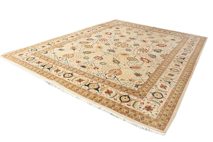 Blanched Almond Mahal 10'  2" x 13'  3" - No. QA62639