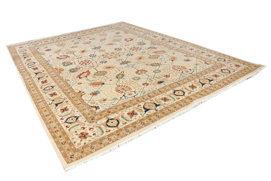 Blanched Almond Mahal 10'  2" x 13'  3" - No. QA62639