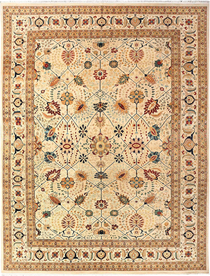Blanched Almond Mahal 10' 2 x 13' 3 - No. 52586 - ALRUG Rug Store