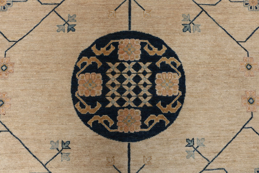 Blanched Almond Oushak 8' 6 x 9' 10 - No. 52589 - ALRUG Rug Store