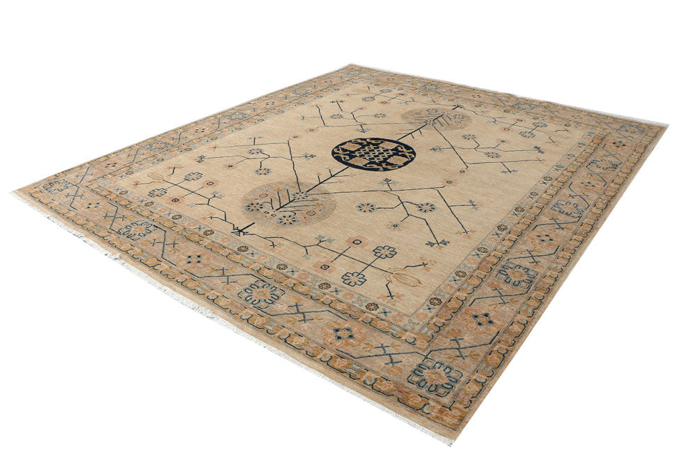 Blanched Almond Oushak 8' 6 x 9' 10 - No. 52589 - ALRUG Rug Store