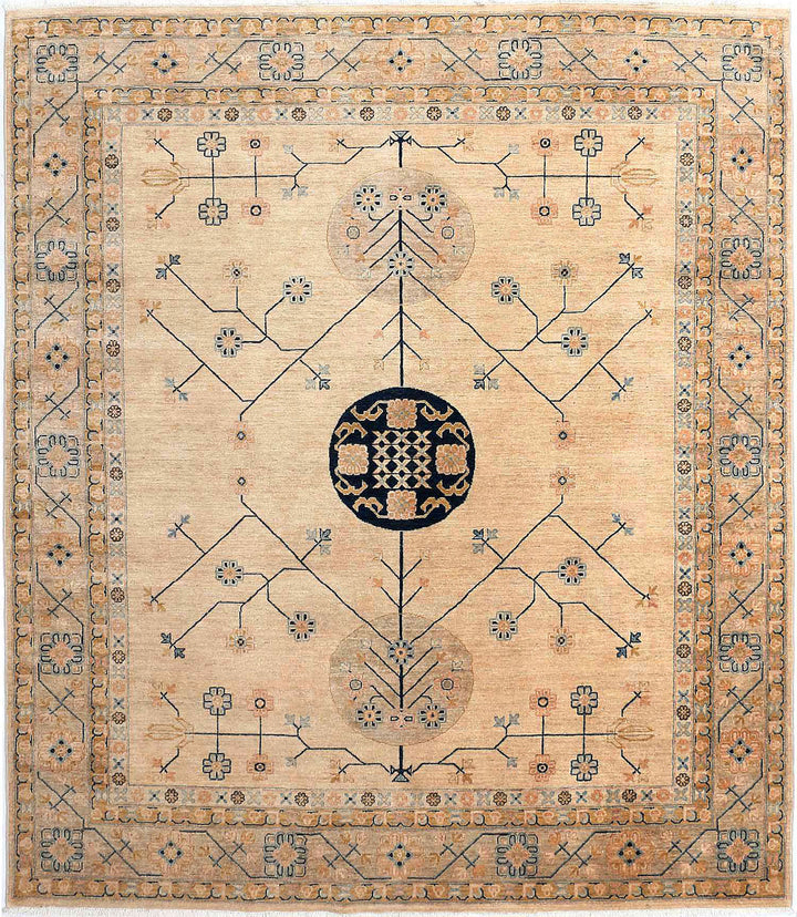 Blanched Almond Oushak 8' 6 x 9' 10 - No. 52589 - ALRUG Rug Store