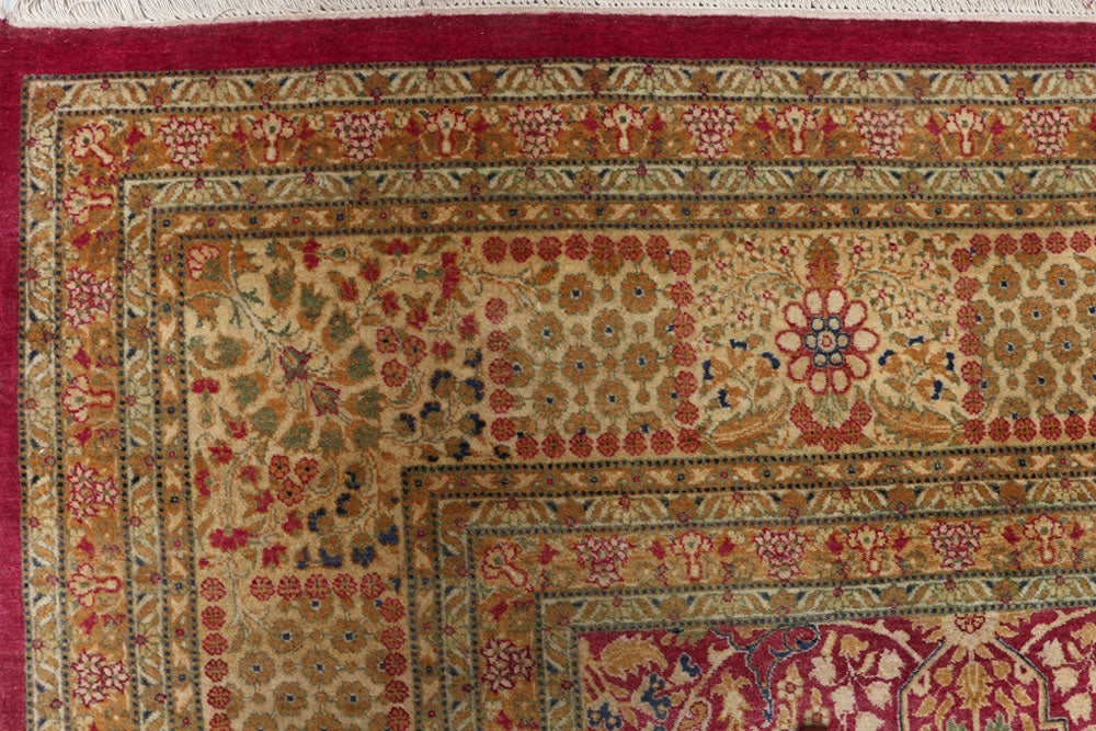 Crimson Mahal 9' 1 x 12' 3 - No. 52593 - ALRUG Rug Store
