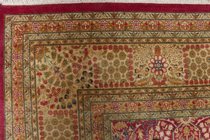 Crimson Mahal 9' 1 x 12' 3 - No. 52593 - ALRUG Rug Store