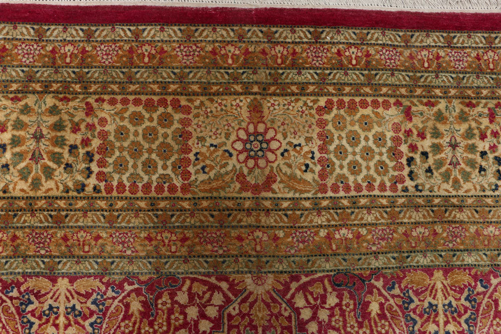 Crimson Mahal 9' 1 x 12' 3 - No. 52593 - ALRUG Rug Store