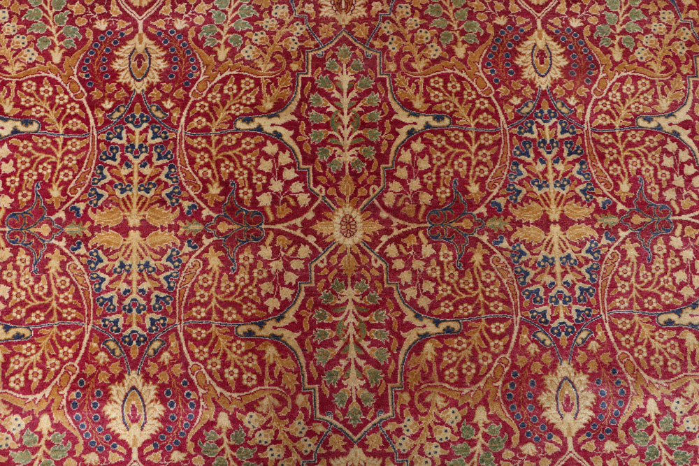 Crimson Mahal 9' 1 x 12' 3 - No. 52593 - ALRUG Rug Store