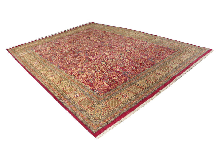 Crimson Mahal 9' 1 x 12' 3 - No. 52593 - ALRUG Rug Store