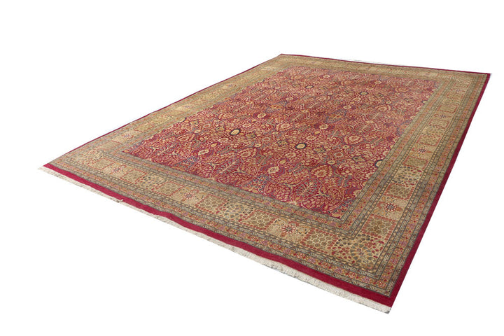 Crimson Mahal 9' 1 x 12' 3 - No. 52593 - ALRUG Rug Store