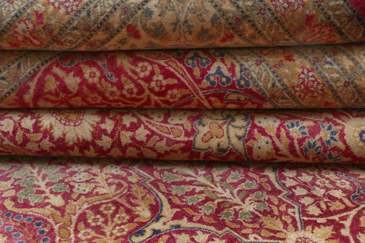 Crimson Mahal 9' 1 x 12' 3 - No. 52593 - ALRUG Rug Store