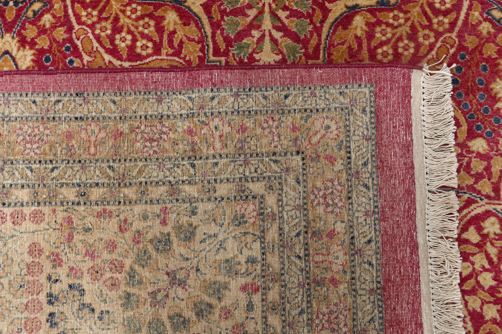 Crimson Mahal 9' 1 x 12' 3 - No. 52593 - ALRUG Rug Store