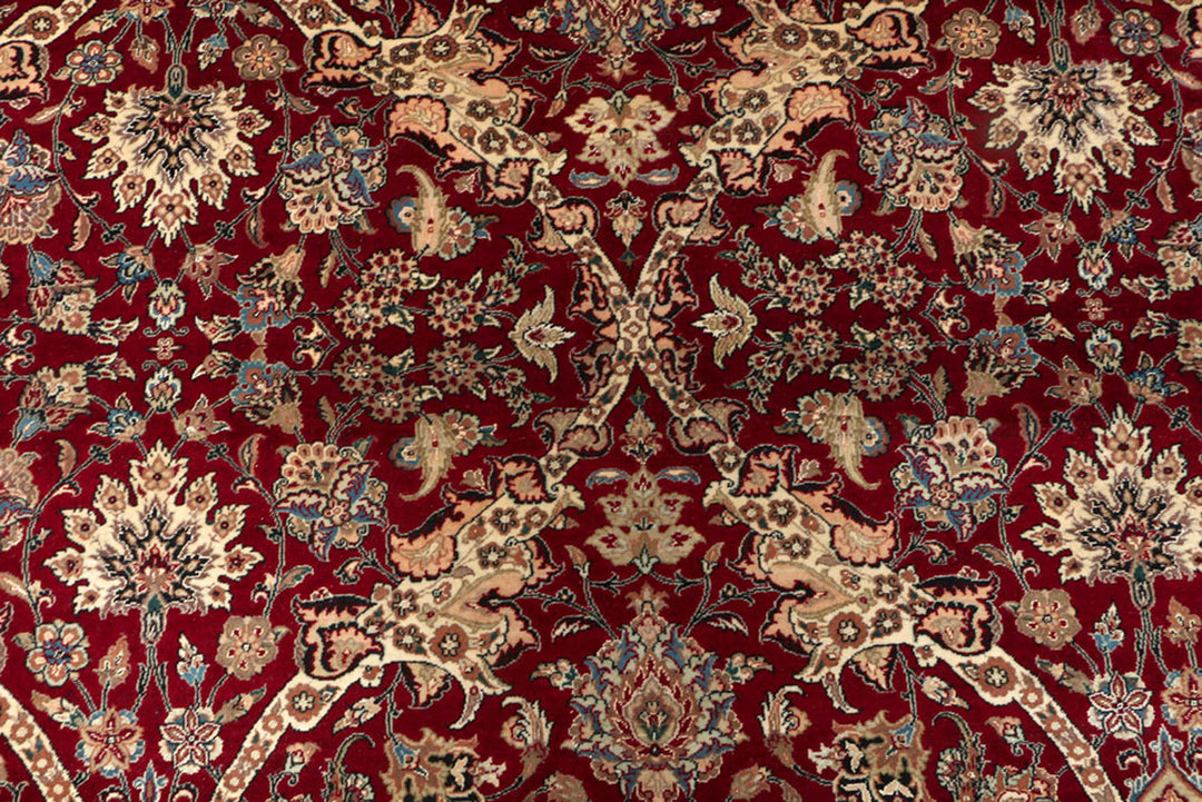 Maroon Mahal 9'  1" x 11'  11" - No. QA61461