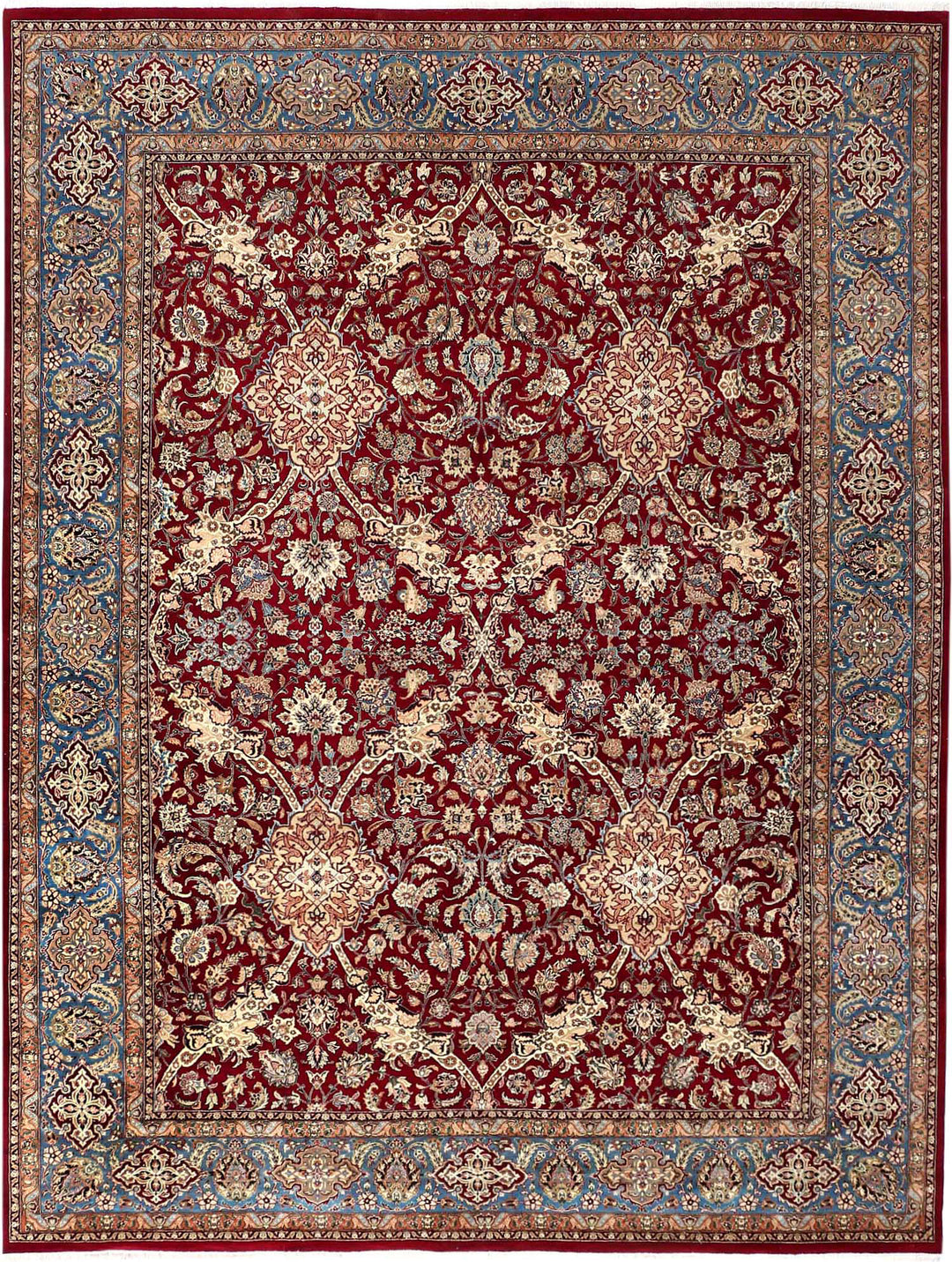 Maroon Mahal 9' 1 x 11' 11 - No. 52596 - ALRUG Rug Store