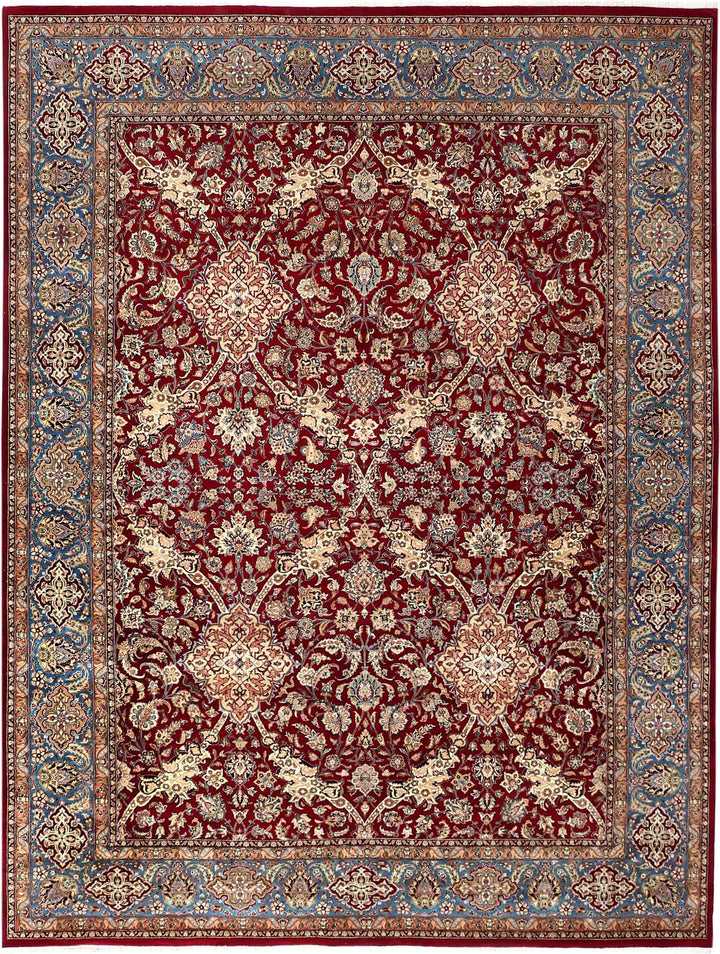 Maroon Mahal 9'  1" x 11'  11" - No. QA61461