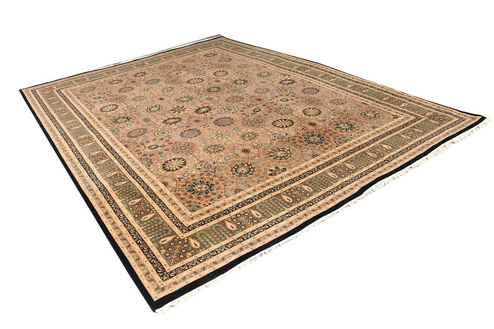 Dark Salmon Mahal 9' 2 x 12' 4 - No. 52599 - ALRUG Rug Store