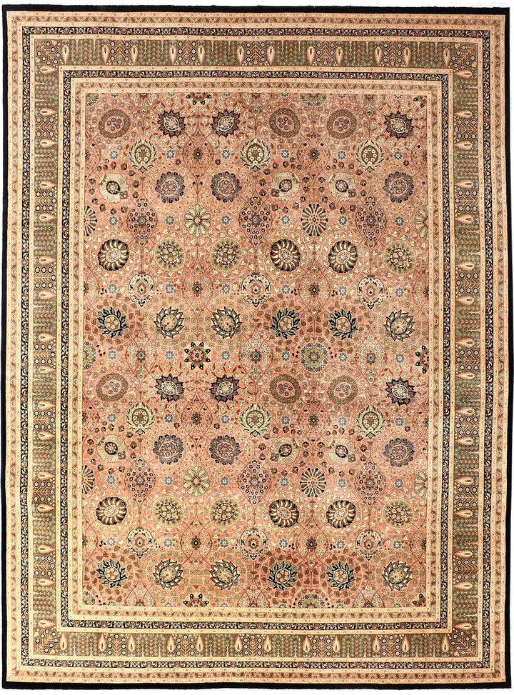 Dark Salmon Mahal 9' 2 x 12' 4 - No. 52599 - ALRUG Rug Store