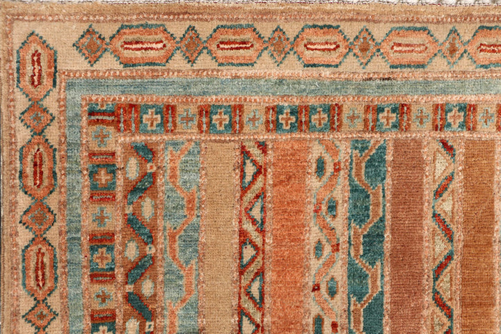 Multi Colored Shawl 3' 4 x 4' 11 - No. 53140 - ALRUG Rug Store