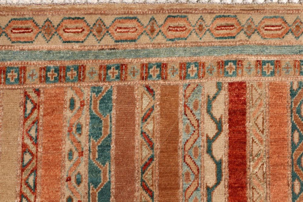 Multi Colored Shawl 3' 4 x 4' 11 - No. 53140 - ALRUG Rug Store