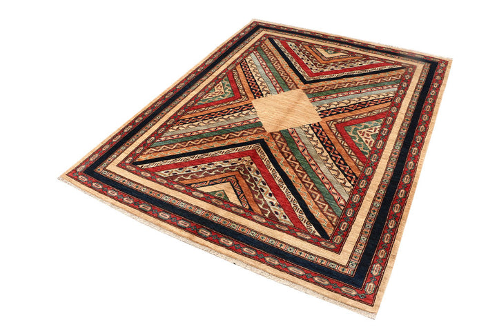 Multi Colored Shawl 4' 9 x 6' 4 - No. 53171 - ALRUG Rug Store