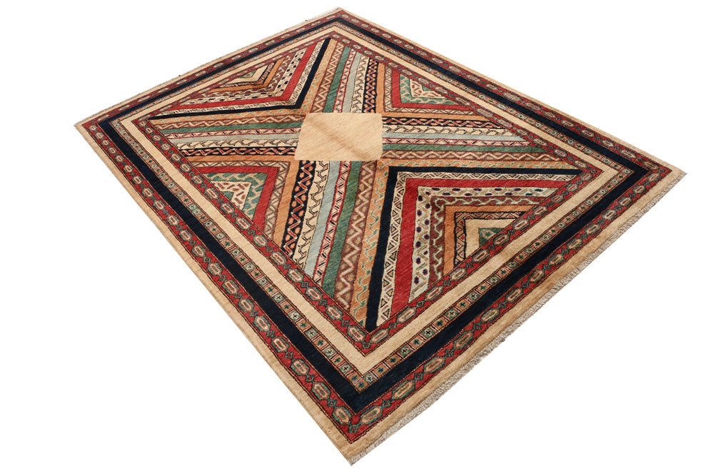 Multi Colored Shawl 4' 9 x 6' 4 - No. 53171 - ALRUG Rug Store