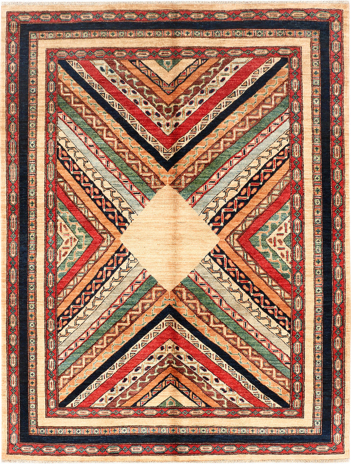 Multi Colored Shawl 4' 9 x 6' 4 - No. 53171 - ALRUG Rug Store