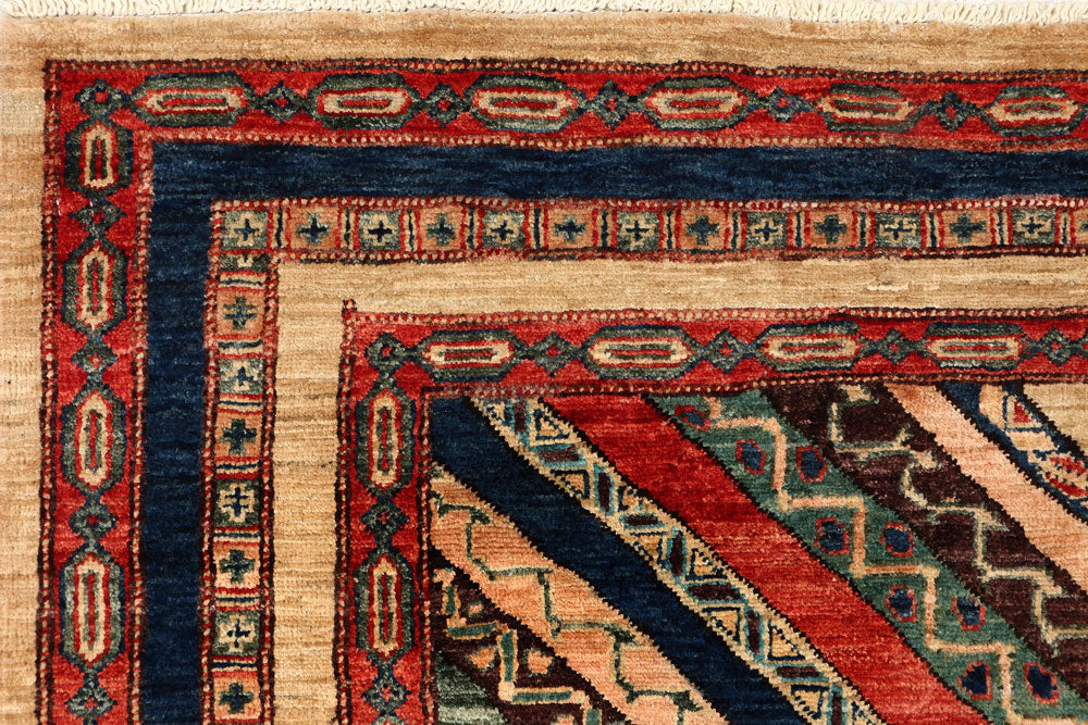 Multi Colored Shawl 4' 11 x 6' 2 - No. 53175 - ALRUG Rug Store