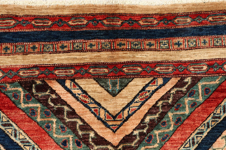 Multi Colored Shawl 4' 11 x 6' 2 - No. 53175 - ALRUG Rug Store