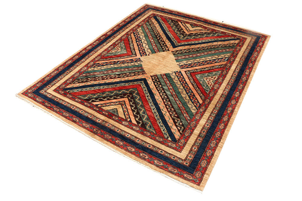 Multi Colored Shawl 4' 11 x 6' 2 - No. 53175 - ALRUG Rug Store