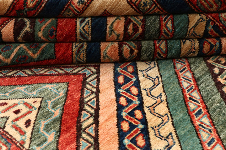 Multi Colored Shawl 4' 11 x 6' 2 - No. 53175 - ALRUG Rug Store