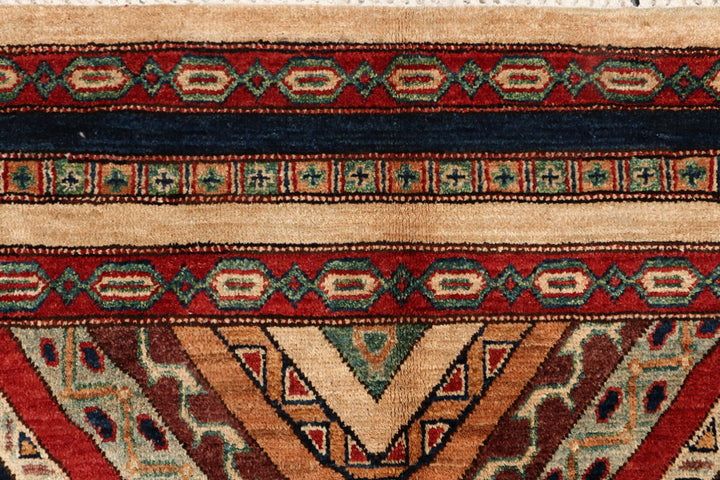 Multi Colored Shawl 4' 10 x 6' 6 - No. 53176 - ALRUG Rug Store